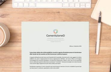 comunicato sulle critiche e i commenti diffamatori ricevuti a seguito di audizione alla camera