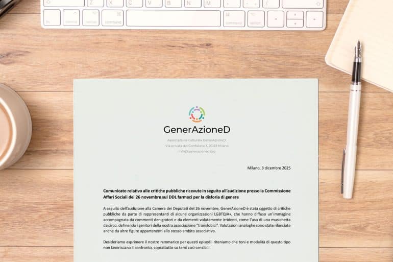 comunicato sulle critiche e i commenti diffamatori ricevuti a seguito di audizione alla camera