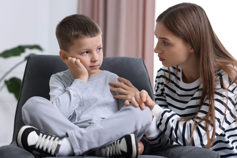 psicologa infantile preoccupata